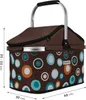 Kühlkorb 25 Liter Braun Hellblau - Dunkelbraun Produktbild-Vorschau 3