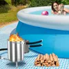 JOIEYOU Poolheizung Holz Feuertonne Poolheizung mit Feuer Produktbild-Vorschau 3