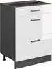 A kitchen cabinet with three drawers. Náhled obrázku produktu