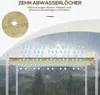 Zamienny dach do pergoli 4x3m, wodoodporny, chowany Podgląd zdjęcia produktu 5
