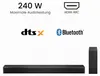Hisense HS2100 enceinte barre de son Noir 2.1 canaux 240 W Voir les images du produit 19