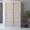 Schwebetürenschrank Kleiderschrank Schrank 120 cm Produktbild-Vorschau 1