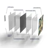 DEQORI Hybrid Leinwand Bild 50x50 cm 'Kreative Wirbel' Produktbild-Vorschau 7