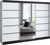Schwebetürenschrank 200 cm, 3-türig, mit Spiegel & 4 Produktbild-Vorschau 2