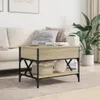 Couchtisch Sonoma-Eiche 70x50x50 cm Holzwerkstoff und Produktbild-Vorschau 3