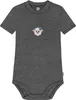 normani Baby Kurzarm Body aus 100 % -Wolle mit Druckknopf Produktbild-Vorschau 1