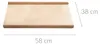 Kesper 681-26 Tavola da forno 58x38x0,8cm faggio, naturale Anteprima dell’immagine prodotto 5