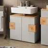 Mobile sottolavabo per bagno Vicco Eden Grigio 73.1 x 64 Anteprima dell’immagine prodotto 5