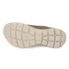 The sole of a brown shoe is shown from a top-down perspective against a white background. Produktbild-Vorschau