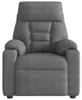 vidaXL Sillón reclinable eléctrico, color gris oscuro, Vista previa de la imagen del producto 4