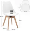 WOLTU Esszimmerstühle drehbar, Design Stuhl, modern, aus Produktbild-Vorschau 7