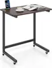 COSTWAY Beistelltisch mit Rollen, Laptoptisch mit Produktbild-Vorschau 1