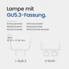 OPTONICA LED SP5-A2, 5 W, 5 W, MR16, 400 lm, Warmweiß Produktbild-Vorschau 5