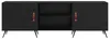 vidaXL Meubles TV, 150 x 30 x 50 cm, noir, imitation chêne, Voir les images du produit 6