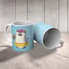 Mr. & Mrs. Panda Kaffeetasse Pinguin Kokosnuss - Eisblau - Produktbild-Vorschau 4