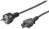 Netzkabel mit Schutzkontakt, 1,8 m, schwarz, (3\*0,75 mm²) Produktbild-Vorschau 5