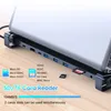 H36C 10in1 USB C Hub Docking Station HDMI RJ45 USB 3.0 Produktbild-Vorschau 9