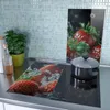 Spritzschutz Herdabdeckplatte Schneidebrett aus Glas Produktbild-Vorschau 3