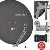 DUR-line Select 75/80cm Komplettanlage anthrazit + Single Produktbild-Vorschau 3