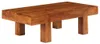 vidaXL Salontafel van massief hout met honingkleurige Productafbeelding-voorbeeld 6
