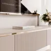 IDOHOME-TV-Lowboard SELIA 200 cm mit goldener Zierleiste Produktbild-Vorschau 3