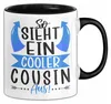 Cousin Tasse Geschenk So Sieht Ein Cooler Cousin Aus Produktbild-Vorschau 1