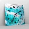 Wanduhr - Quadrat - Glasuhr - Abstraktion modern - 30x30cm Produktbild-Vorschau 4
