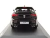 The rear view of a black Volkswagen Golf R model car on a display stand. Produktbild-Vorschau