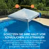 Sunjoy Stoff schwimmender Poolpavillon GRAN - 300cm x Produktbild-Vorschau 11