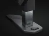Close-up of the base and adjustable stand of a graphics card holder. Produktbild-Vorschau