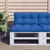 Palettenkissen Königsblau 70x40x12 cm Stoff Produktbild-Vorschau 2