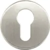 Profilzylinder PZ Rosette edelstahl Ø 53 mm Produktbild-Vorschau 2