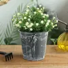 5 Stück hängende Blumentöpfe aus Eisen im Vintage-Stil mit Produktbild-Vorschau 5