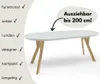 MTJMöbel Runder Ausziehtisch ORIO 100/200, Industriestil, Produktbild-Vorschau 3