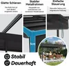 Collage of images showing features and a lifestyle shot of a pergola. Náhľad obrázku produktu