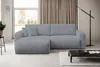 VENASI Ecksofa mit Schlaffunktion & Bettkasten Tilly, Grau Produktbild-Vorschau 2
