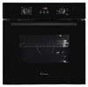 A black built-in oven with its door open, showing the interior and racks. Náhled obrázku produktu