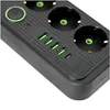 Rallonge multiprise KOBI LINEA PRO Noir 3 compartiments Voir les images du produit 6