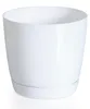Coubi runder Blumentopf mit Sockel weiß 28x26.2cm Produktbild-Vorschau 8