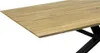 Esstisch 180x100 cm Eiche durchg. Lamelle Schweizer Kante Produktbild-Vorschau 2