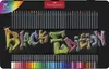 A tin case of Faber-Castell colored pencils, with the pencils arranged in two rows and colorful graffiti-style text in the center. Produktbild-Vorschau