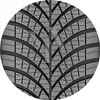 A close-up view of a tire tread pattern. Produktbild-Vorschau