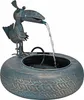 Metallbrunnen mit Vogel Produktbild-Vorschau 3