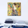 Giallobus - Dame mit Ventilator - Gustav Klimt - 70L x 70B Produktbild-Vorschau 3
