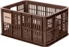 Basil Fahrradkasten Crate M braun, Kunststoff, 29,5ltr, Produktbild-Vorschau 2