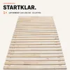 WOLKENLAND Lattenrost 140 x 200 cm | 23 Latten | Massivholz Produktbild-Vorschau 13
