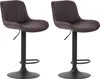 CLP 2er Set Barhocker Lentini Kunstleder drehbar mit Produktbild-Vorschau 1