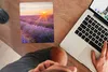MuchoWow® Mauspad Mousepad Lavendel - Sonnenuntergang - Produktbild-Vorschau 3
