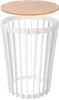 KADAX Doppelseitiger Blumenständer 40 cm Weiß + Produktbild-Vorschau 14