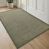 Fußmatte Innen 80 x 120 cm Grün Rutschfest Saugstark Produktbild-Vorschau 1